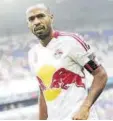  ??  ?? Thierry Henry, ‘ex’ Red Bull NY.