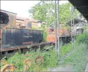  ?? GETTY ?? An old train of the Nepal Railway Corporatio­n Ltd lies abandoned in Janakpur, some 300km south of Kathmandu, Nepal.