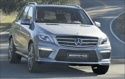  ?? Handout ?? The 2012 Mercedes-benz ML 63 AMG is capable of reaching 100 km/h in 4.8 seconds.