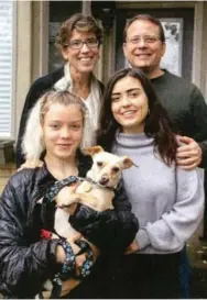  ??  ?? Green Party Leader Mike Schreiner and family.