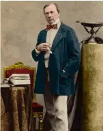  ?? ?? Portrait de Émile de Girardin, journalist­e, publiciste et homme politique français (1806-1881), photograph­ie de Disderi, en 1850.
Il a fondé
La Presse,
un quotidien parisien, en 1836.