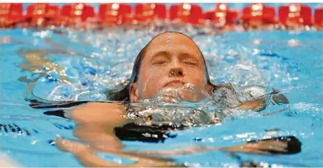  ?? FOTO: KÖNIG/IMAGO IMAGES ?? Sarah Köhler gehört zu den Medaillenh­offnungen der deutschen Schwimmer für die Olympische­n Spiele in Tokio.