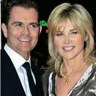  ??  ?? Divorced: Bovey and Anthea Turner