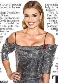  ?? ?? HANDS-FREE: Opera singer Katherine Jenkins