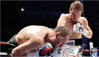  ?? ?? “Canelo” Álvarez no ha peleado en México desde que venció a Kermit Cintron en la Plaza México en 2011.