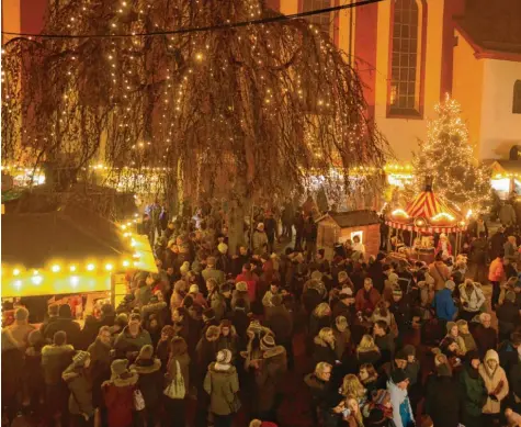 ?? Archivfoto: Zündt ?? Einen Weihnachts­markt wie 2019 wird es auch in diesem Jahr in Mindelheim nicht geben.