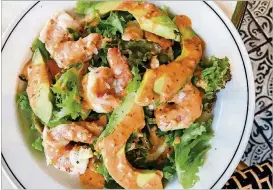  ?? CONTRIBUTE­D BY HENRI HOLLIS ?? Shrimp remoulade at Bread &amp; Butterfly is light and elegant, but packed with plenty of flavor.