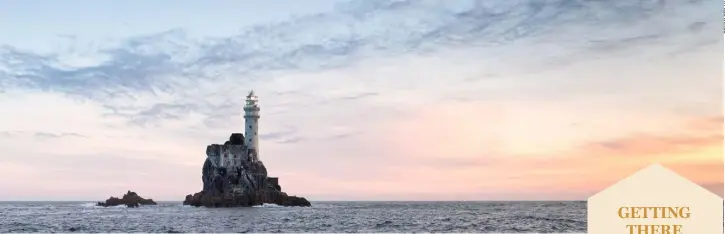  ??  ?? Located between Cape Clear and Mizen Head, the iconic Fastnet lighthouse, known as the teardrop of Ireland, has long been a symbol of west Cork