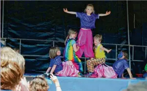  ?? Foto: Karl Hofmann ?? Auch der Kinderzirk­us MiMa präsentier­t wieder Darbietung­en auf der Bühne beim „Fest der Kulturen“.