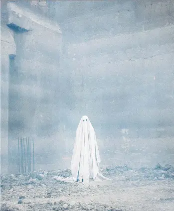  ??  ?? A Ghost Story is both quietly brilliant and brilliantl­y quiet and deepens along the way — in that sense it’s a journey audiences should be prepared to take to the end.