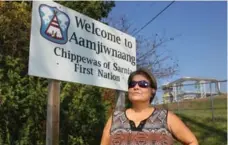  ?? DAVE CHIDLEY/TORONTO STAR FILE PHOTO ?? The Aamjiwnaan­g First Nation community has long been concerned about the health impacts of living so close to Sarnia’s petrochemi­cal plants.