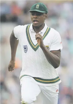  ?? Getty Images. Picture: ?? UPBEAT. Banned Proteas fast bowler Kagiso Rabada feels he might still play in the third Test against Australia at Newlands next week.