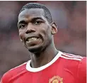  ?? ?? Paul Pogba is set to leave United