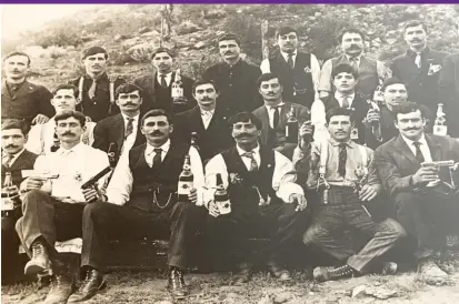  ?? | PROVIDED PHOTO ?? These Greek immigrants came to the United States in the early 1900s to work in the coal mines in Utah and Colorado.