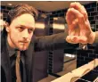  ??  ?? Law and disorder: James Mcavoy as psychotic cop Bruce Robertson in Filth