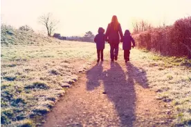  ?? Photograph: Christophe­r Hopefitch/Getty Images ?? In Australia, the proportion of single mothers in financial hardship has not dropped below approximat­ely 30% in the last 10 years, according to new research