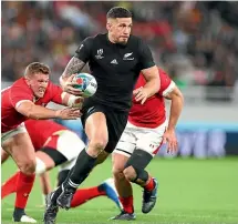  ??  ?? Sonny Bill Williams is expected to walk away from rugby and play in the Super League with the Toronto Wolfpack.