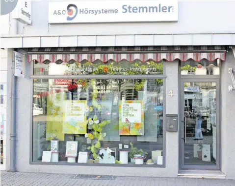  ?? Foto: Stemmler/PR ?? Insgesamt sechs Mal ist A & O Hörsysteme Stemmler im Saarland zu finden. Neben dem Standort Wadern (Foto), finden Sie den Hörgerätes­pezialiste­n mit Hauptsitz in Saarlouis außerdem in Losheim, Dillingen, Völklingen und Homburg.