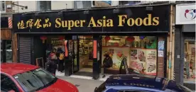  ?? ?? Closure order: Super Asia Foods on Capel Street in Dublin