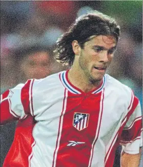  ?? FOTO: MD ?? Santiago Hernán Solari, cuando defendía la camiseta del Atlético de Madrid