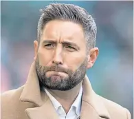  ?? ?? Hibs’ boss Lee Johnson