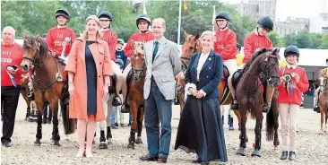  ?? ?? Prince Edward will become the new president of the Royal Windsor Horse Show.