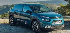  ??  ?? La Citroën C4 Cactus: gli airbump sulla fiancata, connotato distintivo della prima serie, sono stati ridimensio­nati