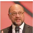  ?? FOTO: ASSANIMOGH­ADDAM/DPA ?? Martin Schulz (SPD) will Parteichef bleiben.