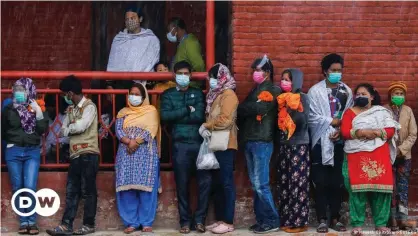  ??  ?? Nepal's second COVID wave in mid-May had overwhelme­d the Himalayan nation's health system