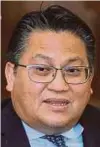  ??  ?? Datuk Nur Jazlan Mohamed