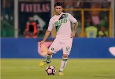  ?? LAPRESSE ?? Stefano Sensi, 23 anni, gioca nel Sassuolo dall’estate 2016