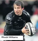  ??  ?? Rhodri Williams