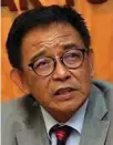  ??  ?? Datuk Abdul Karim Rahman Hamzah