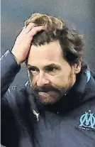  ?? FOTO: AP ?? Villas-Boas, indignado con el Marsella