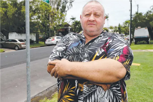  ??  ?? FED UP: Warren Byrnes moved away from Parramatta Park due to constant noise from a guesthouse where regular parties were held.
Picture: STEWART McLEAN