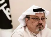  ?? (Photo AFP) ?? Le journalist­e dissident a été vu pour la dernière fois au consulat d’Arabie Saoudite à Istanbul le  octobre dernier.