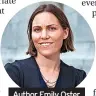  ?? ?? Author Emily Oster