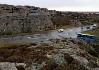  ?? Bild: Trafikverk­et ?? Den nya cirkulatio­nsplatsen ska göra trafiken säkrare och mer framkomlig till Smögen och Kungshamn.