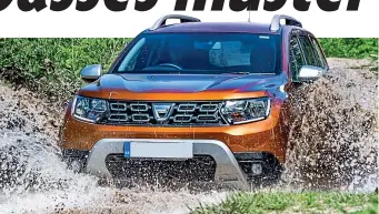  ??  ?? Splash out? Hardly, for the revamped Dacia Duster with prices below £10,000