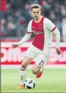 ?? FOTO: EFE ?? De Jong, talento del Ajax