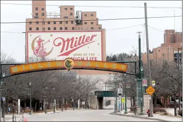  ?? The Associated Press ?? SHOOTING: In this Feb. 27 photo, the Molson Coors facility is seen in Milwaukee. An employee at the historic Molson Coors facility shot and killed five co-workers Wednesday afternoon and then turned the gun on himself.