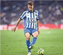  ?? ?? SERGIO CANALES, jugador de Monterrey