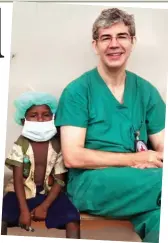  ??  ?? Selfless: Dr David Nott has worked in war zones for two decades