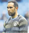  ??  ?? City’s Claudio Bravo