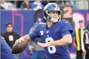  ?? Bill Kostroun / Associated Press ?? Giants QB Daniel Jones.