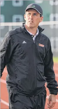  ?? VAUGHAN MERCHANT/CAPE BRETON UNIVERSITY ?? Former CBU soccer coach Robbie Chiasson is being remembered as a caring family man and influentia­l mentor to the many athletes he coached over the years. Chiasson was killed in an ATV accident in New Waterford on Sunday.