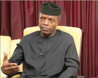  ??  ?? Osinbajo...gave a good account of himself