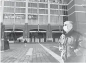  ?? SANYA KAMIDI/BALTIMORE SUN ?? Don Kunkoski, 77, arrives at M&T Bank Stadium on Thursday morning.