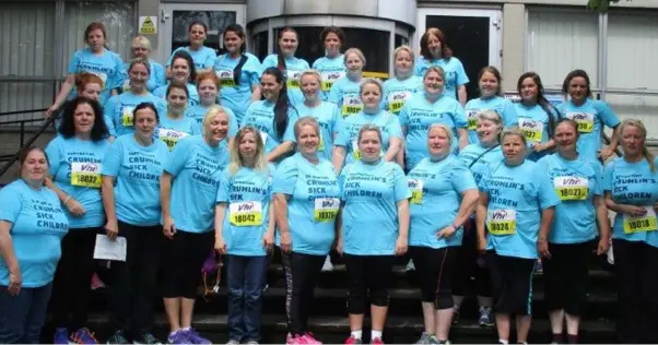  ??  ?? The group of Wexford Traveller women who took part in last year’s Women’s Mini Marathon.