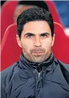  ?? Picture: PA. ?? Arsenal boss Mikel Arteta is preparing for their FA Cup semi-final against Manchester City at Wembley tonight.